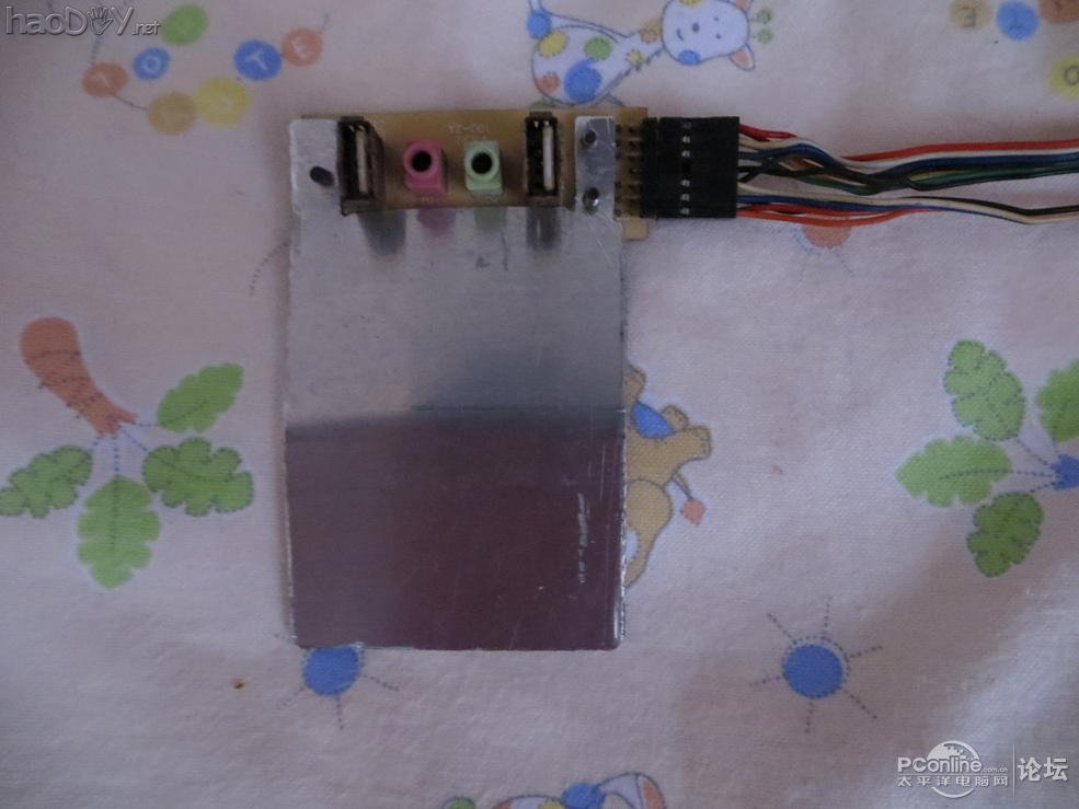 点击查看原图 手工DIY的全铝机箱