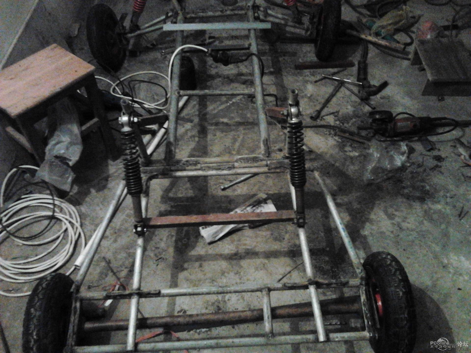 点击查看原图 自制卡丁车