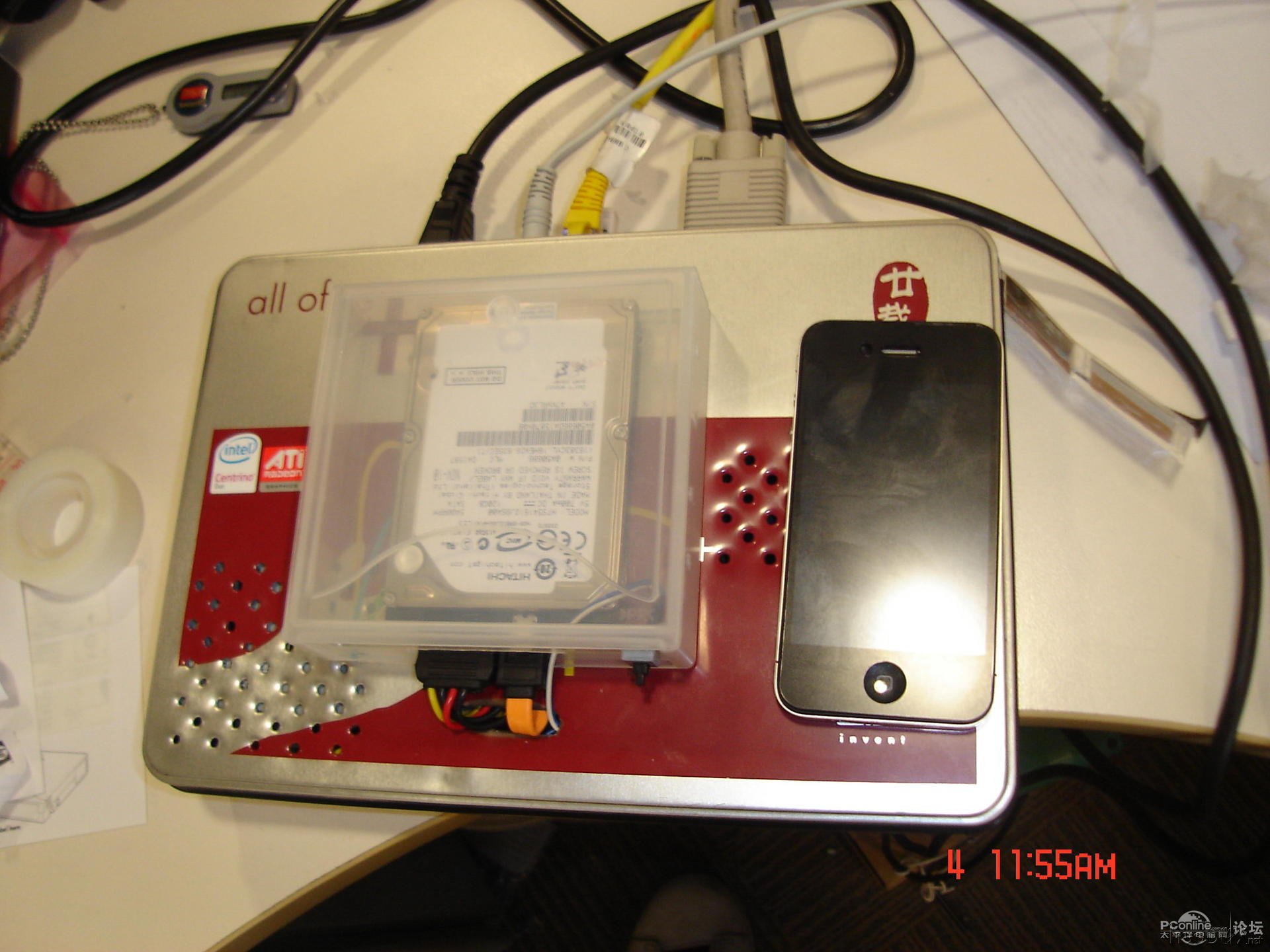 点击查看原图 月饼盒的机器电脑主机