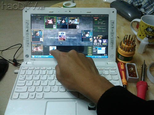 点击查看原图 ipad只是浮云】手把手教你给笔记本加上触摸屏!!