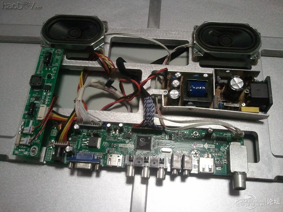 点击查看原图 纯铝打造360°全方位旋转带升降极薄,超窄边框23.6寸显示器