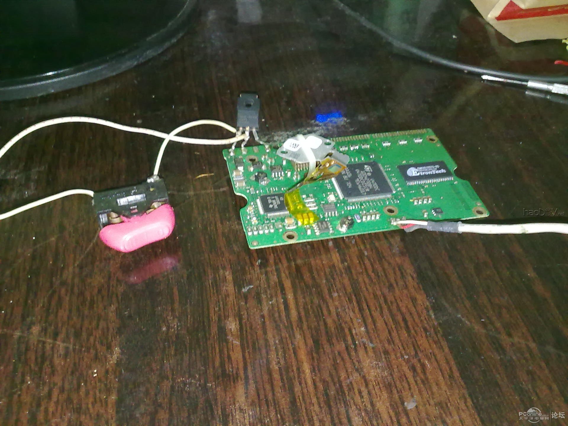 点击查看原图  低成本硬盘改切割机&打磨机