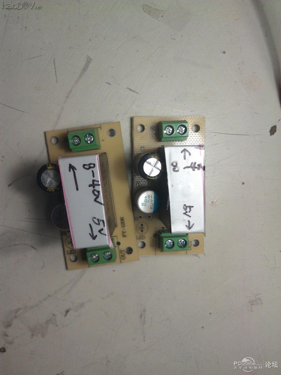 点击查看原图 一个准初中生diy手摇发电机充电