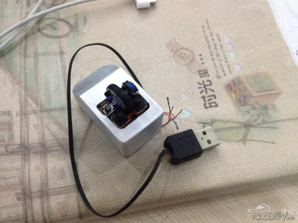 点击查看原图 鼠标神改造,已经做到最小了