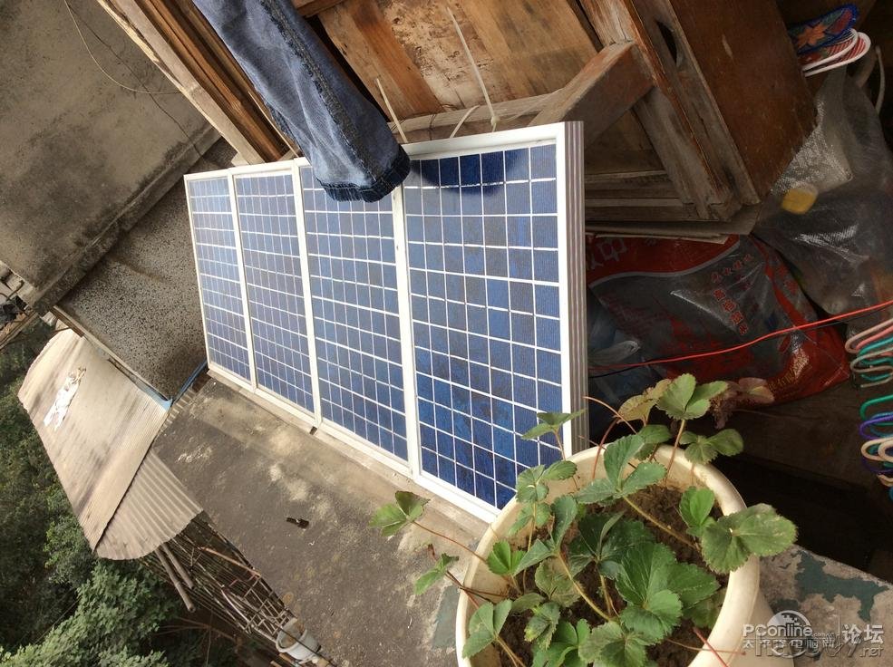 点击查看原图 看大家都在发HTPC,我也发一个用太阳能供电的主机