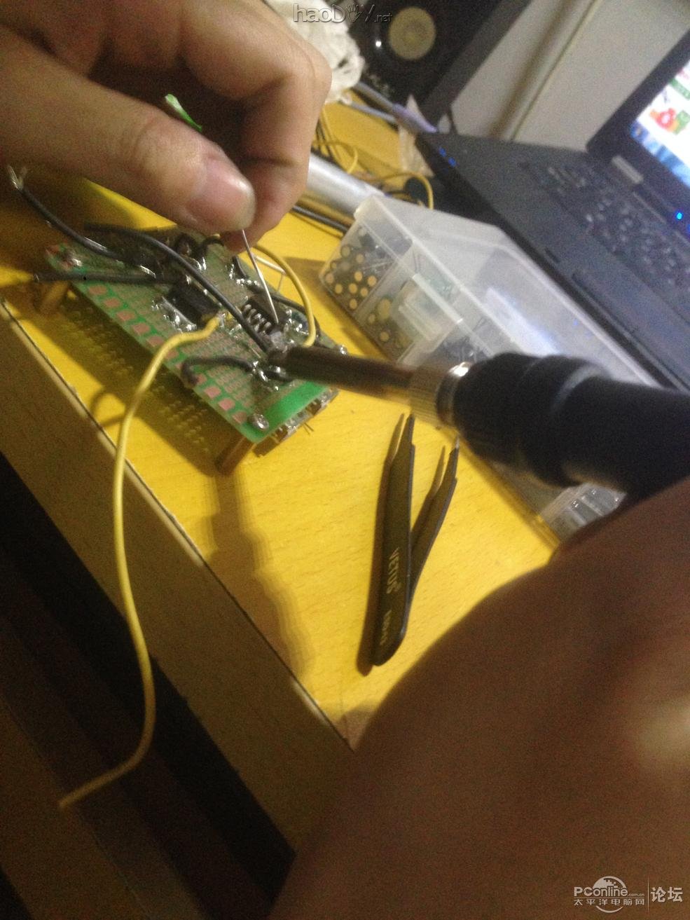 点击查看原图 自制5V 6A 6口充电器