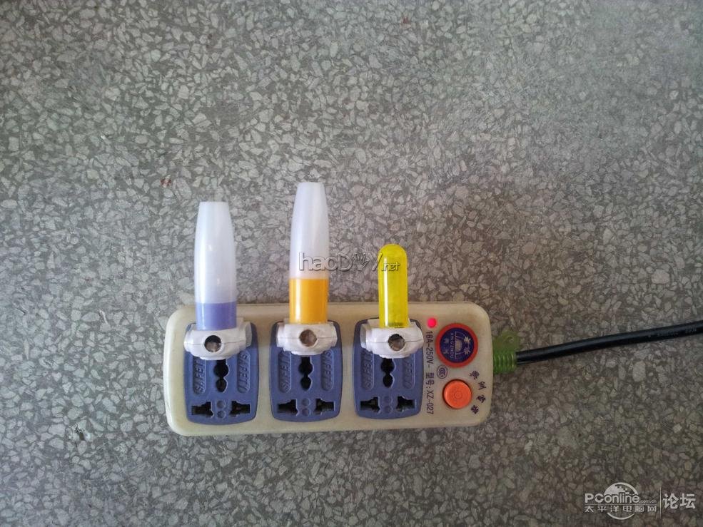 点击查看原图 用妹子的XXX打造成光控led小夜灯