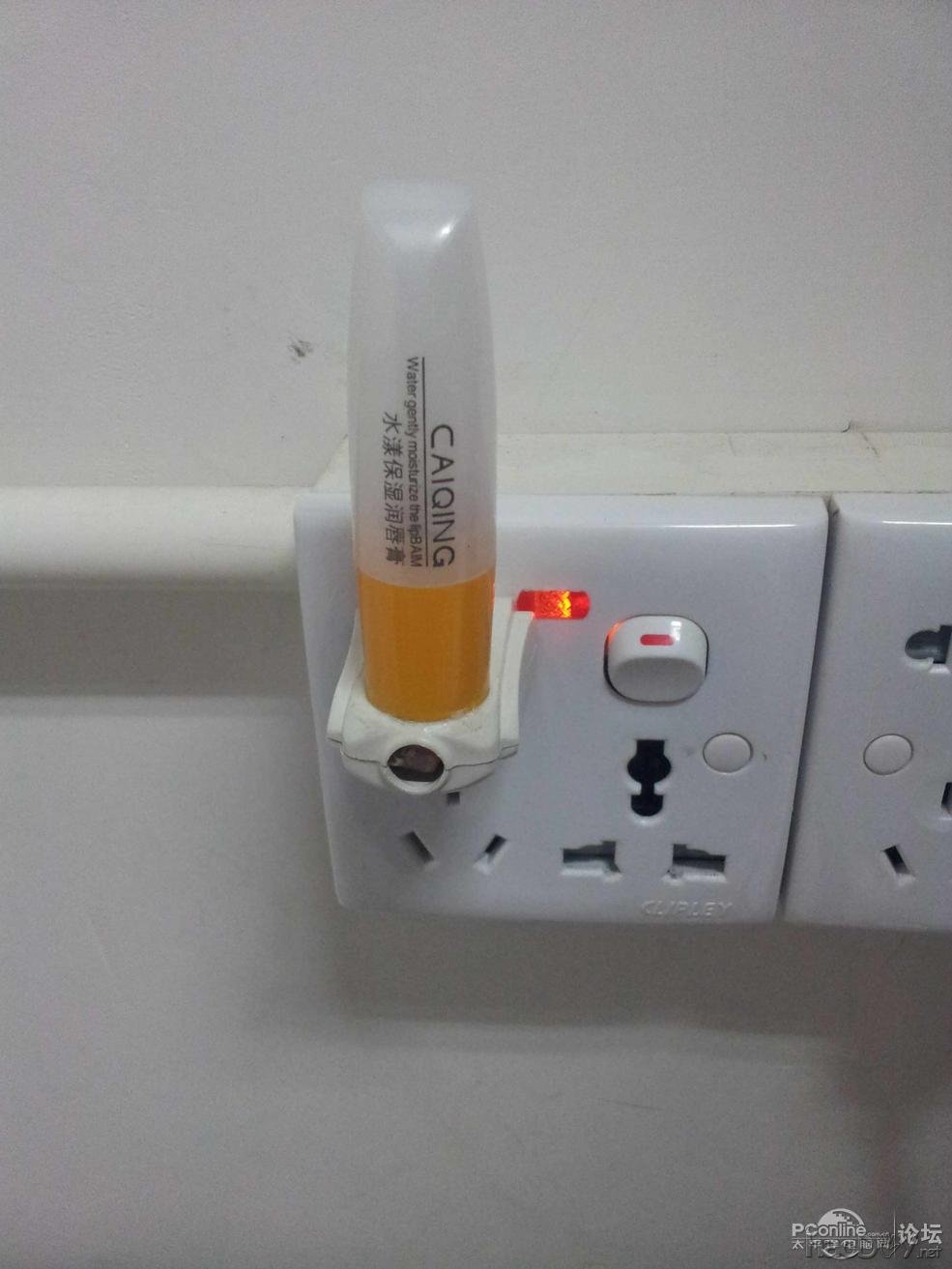 点击查看原图 用妹子的XXX打造成光控led小夜灯