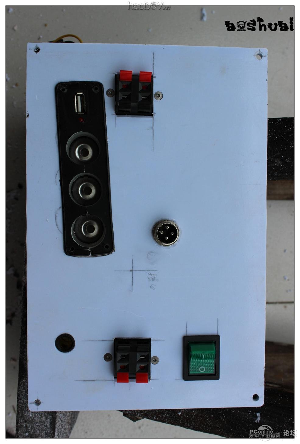 点击查看原图 爱生活爱折腾,之(全程直播)在次折腾汽车CD改家用第三弹