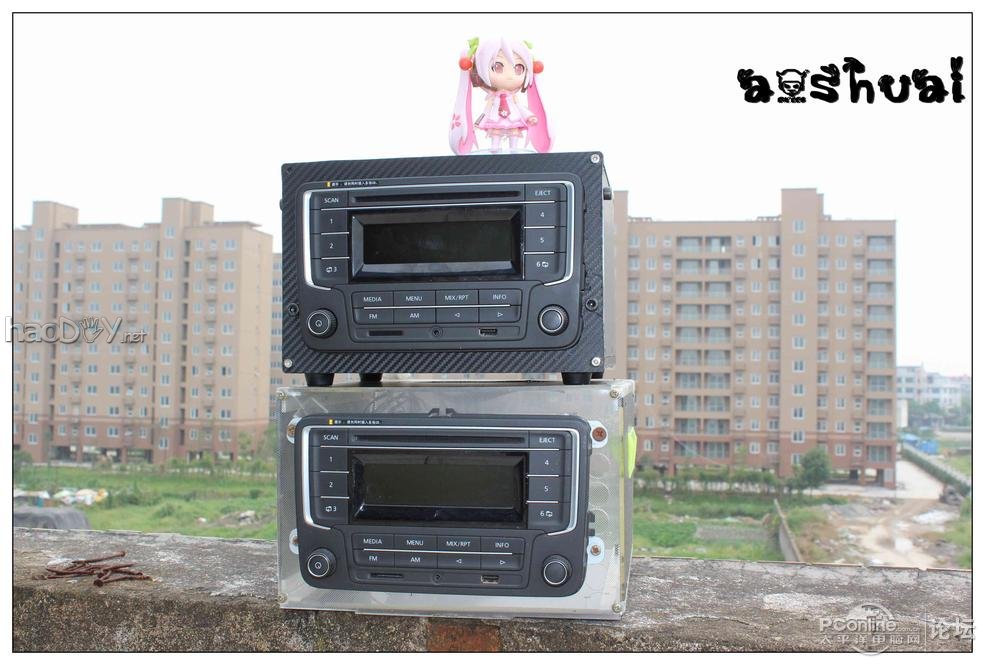 点击查看原图 爱生活爱折腾,之(全程直播)在次折腾汽车CD改家用第三弹