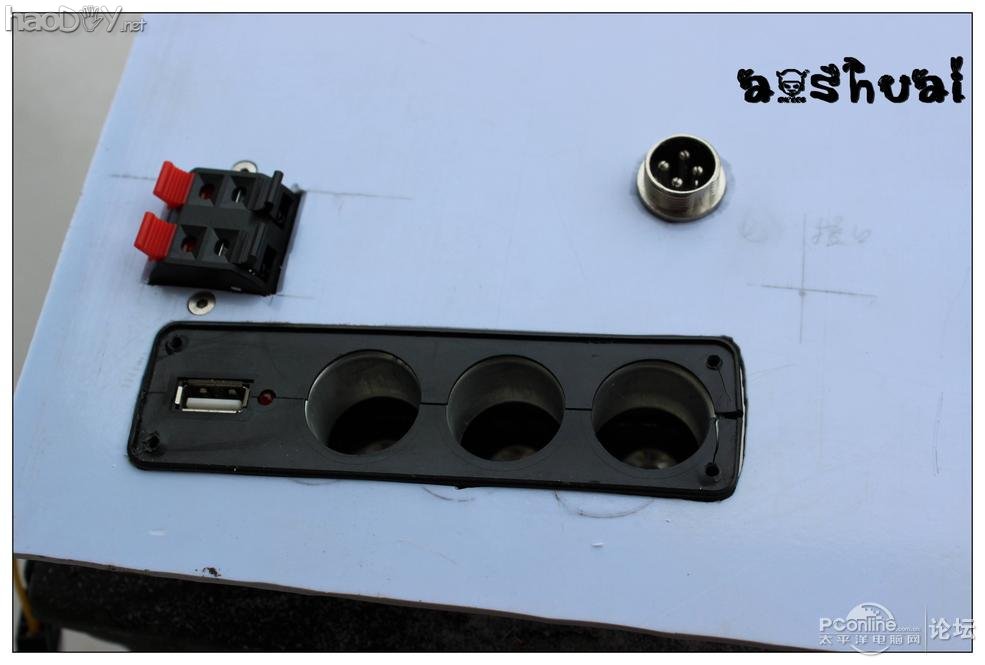 点击查看原图 爱生活爱折腾,之(全程直播)在次折腾汽车CD改家用第三弹