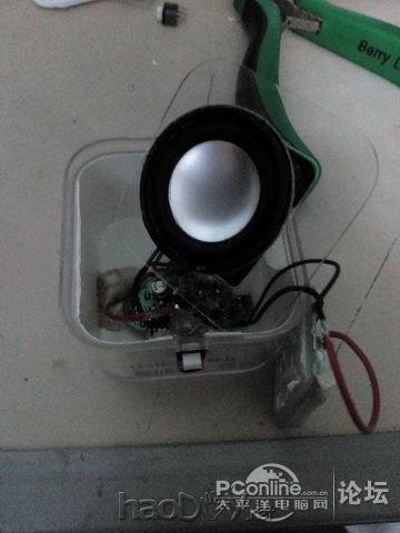 点击查看原图 果粉改iPod盒子变音箱