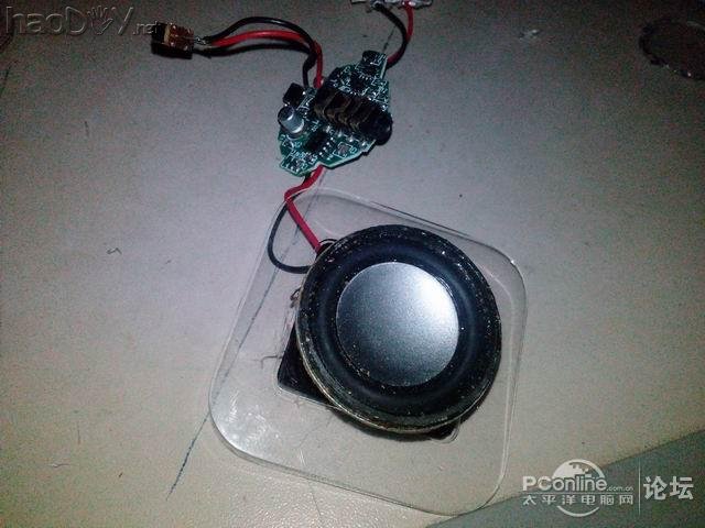 点击查看原图 果粉改iPod盒子变音箱