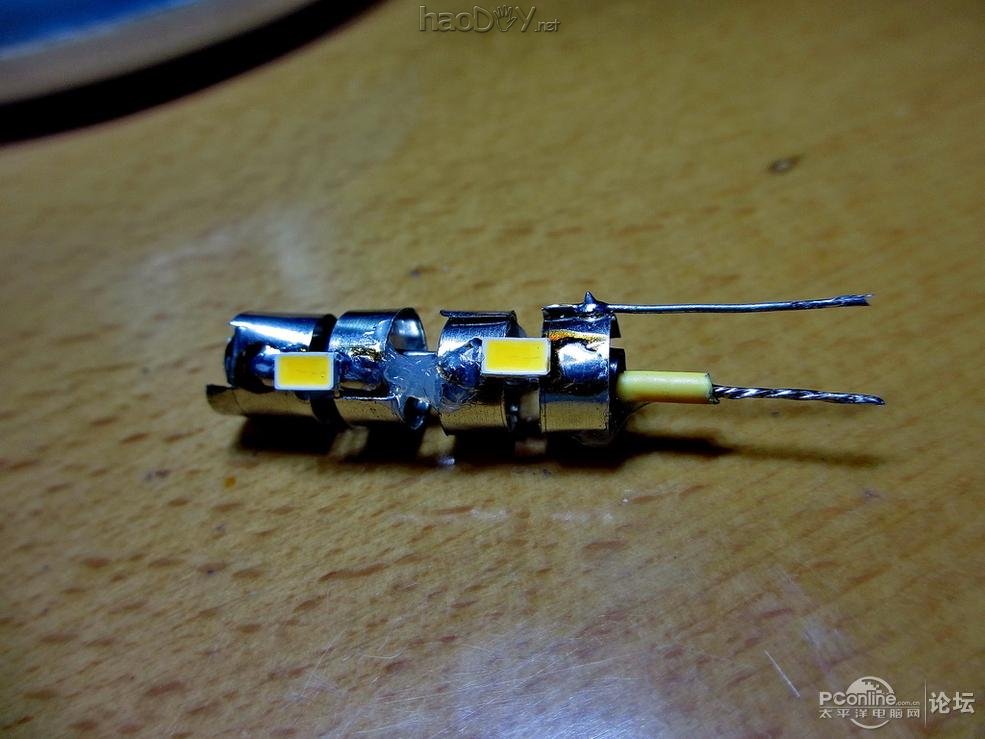 点击查看原图 巧改卤素灯珠为led灯,低碳环保长寿命