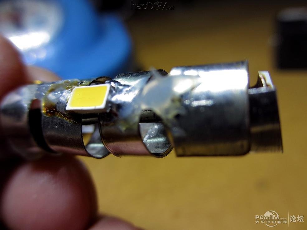 点击查看原图 巧改卤素灯珠为led灯,低碳环保长寿命