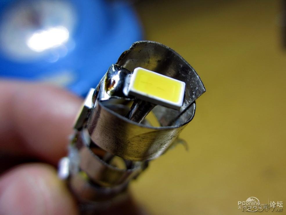 点击查看原图 巧改卤素灯珠为led灯,低碳环保长寿命