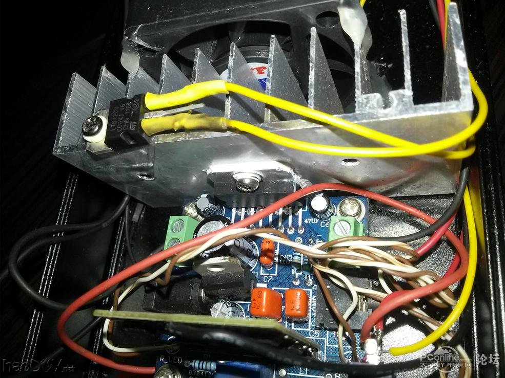 点击查看原图 DIY制作蓝牙功放