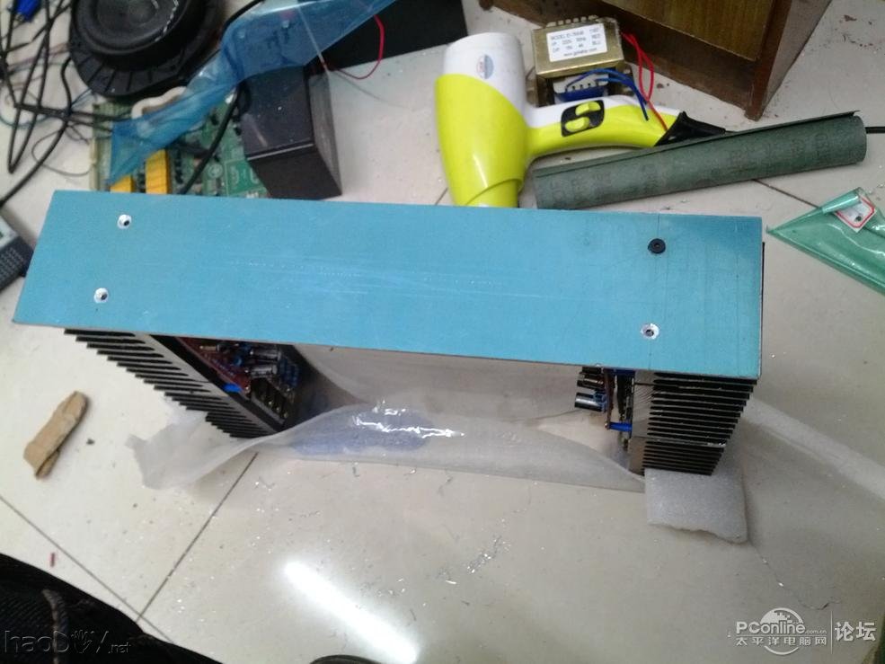 点击查看原图 飞鸟II号 纯手工板 纯后级功放 震撼来袭