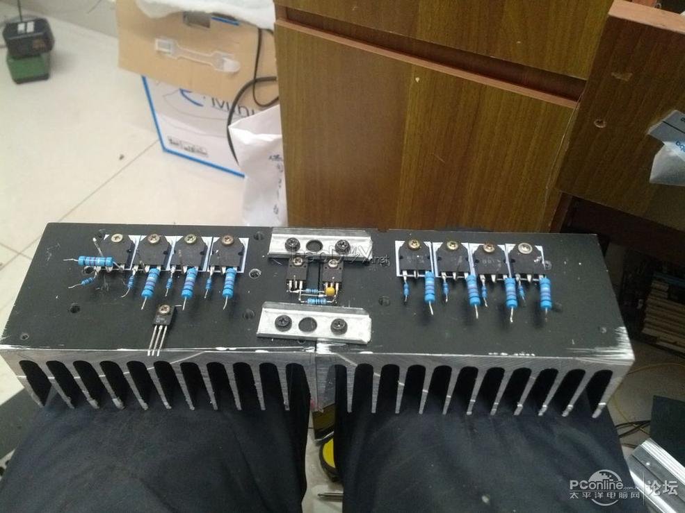 点击查看原图 飞鸟II号 纯手工板 纯后级功放 震撼来袭