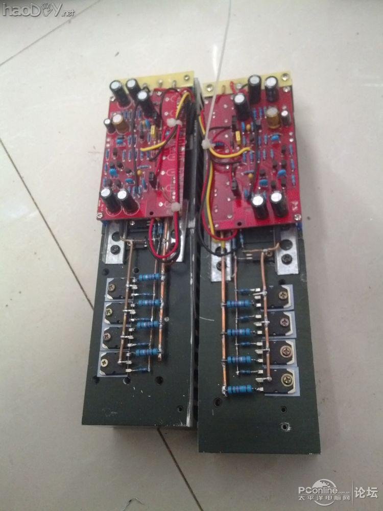 点击查看原图 飞鸟II号 纯手工板 纯后级功放 震撼来袭