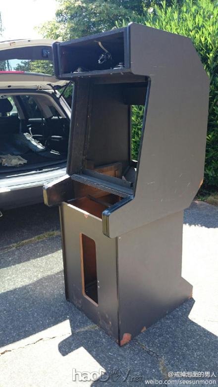 点击查看原图 回味童年,自制街机游戏机,多图杀猫