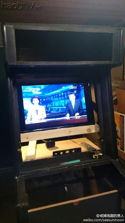 点击查看原图 回味童年,自制街机游戏机,多图杀猫