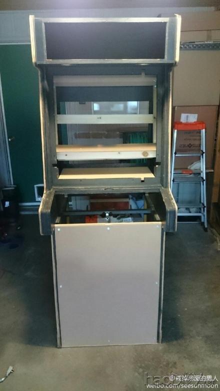 点击查看原图 回味童年,自制街机游戏机,多图杀猫