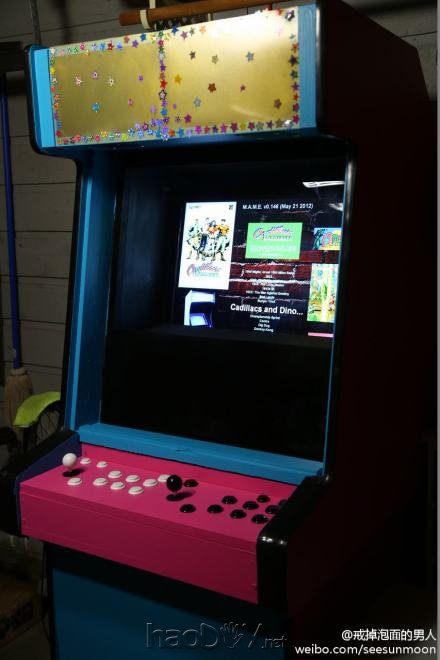 点击查看原图 回味童年,自制街机游戏机,多图杀猫