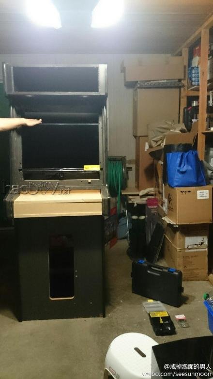 点击查看原图 回味童年,自制街机游戏机,多图杀猫