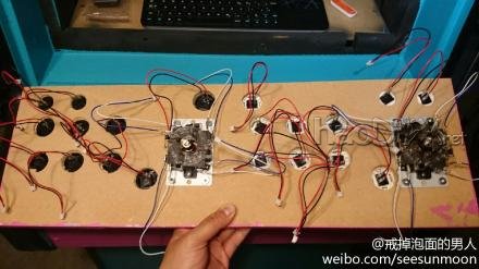 点击查看原图 回味童年,自制街机游戏机,多图杀猫