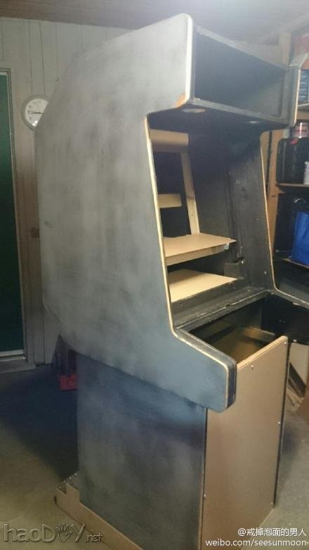 点击查看原图 回味童年,自制街机游戏机,多图杀猫