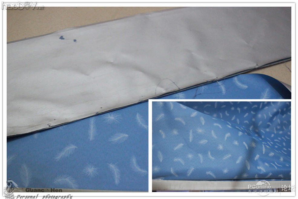 点击查看原图 制作拍照柔光箱和倒影板