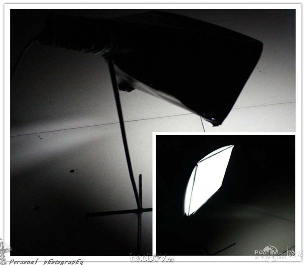 点击查看原图 制作拍照柔光箱和倒影板