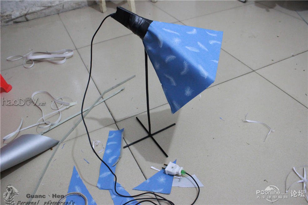 点击查看原图 制作拍照柔光箱和倒影板