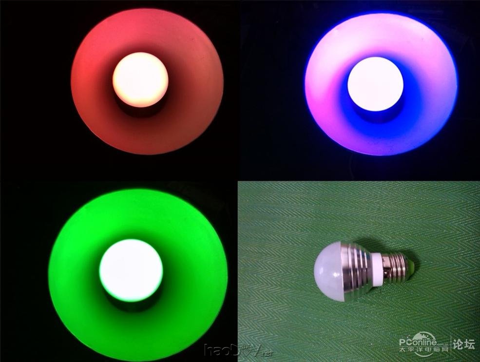 点击查看原图 制作我的蓝牙智能LED灯泡 附视频