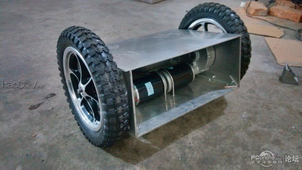 点击查看原图 自制智能平衡小车