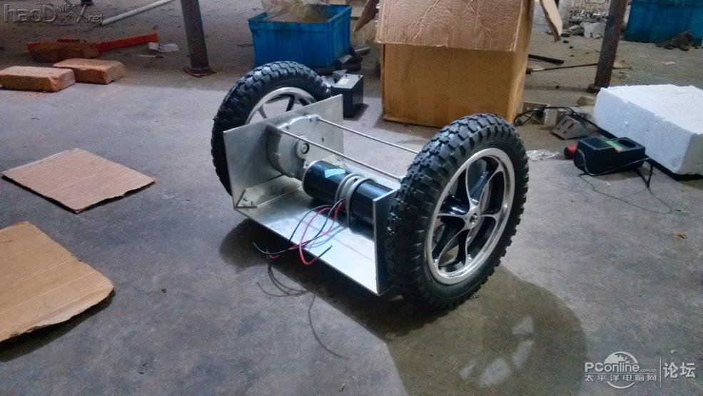 点击查看原图 自制智能平衡小车