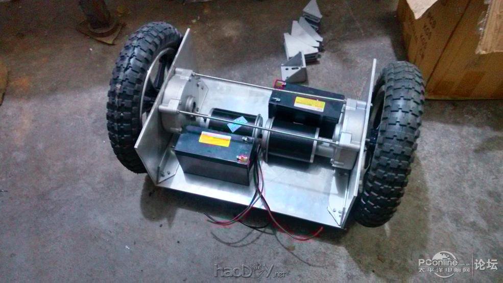 点击查看原图 自制智能平衡小车