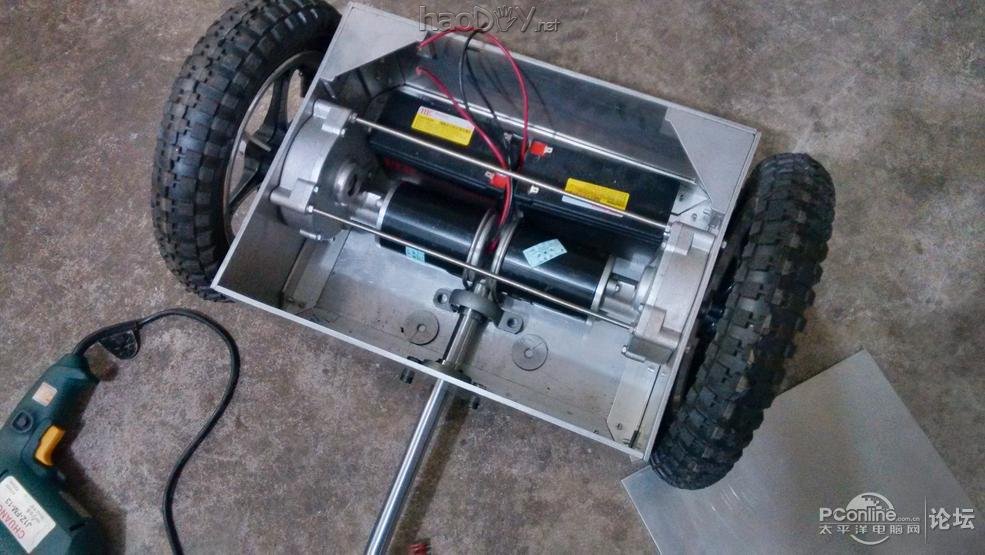 点击查看原图 自制智能平衡小车