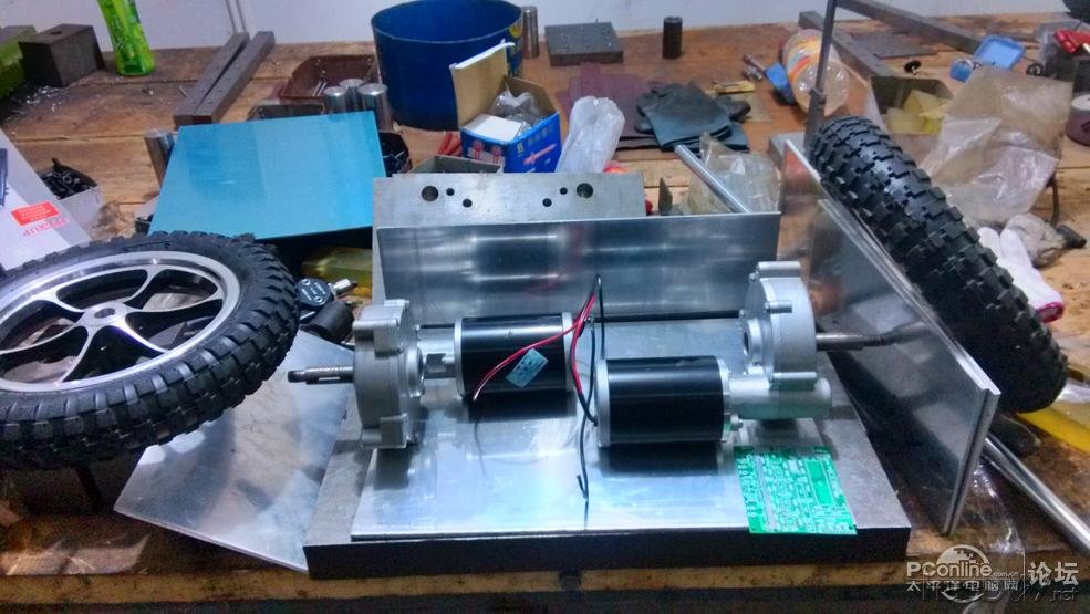 点击查看原图 自制智能平衡小车