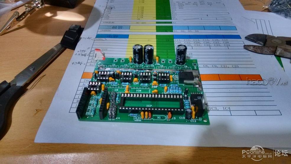 点击查看原图 自制智能平衡小车