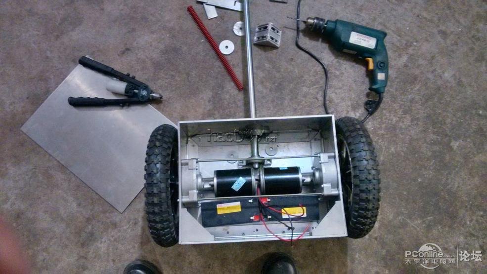 点击查看原图 自制智能平衡小车