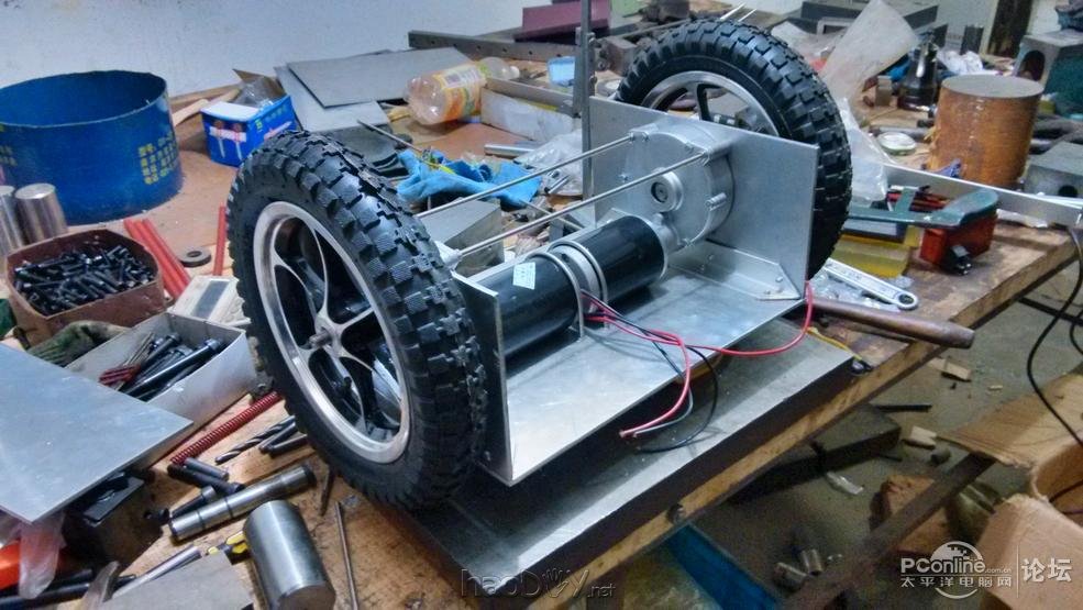 点击查看原图 自制智能平衡小车