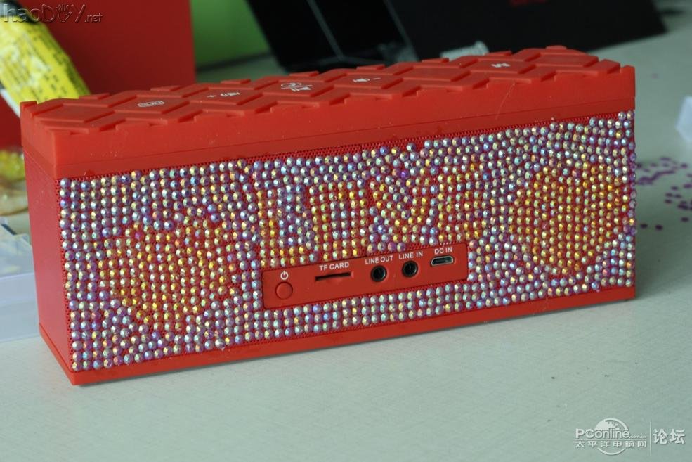 点击查看原图 平安夜送女友的礼物, 亲手DIY为女友打造了一个爱心音箱