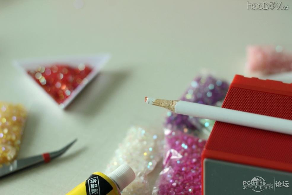 点击查看原图 平安夜送女友的礼物, 亲手DIY为女友打造了一个爱心音箱