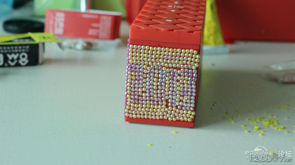 点击查看原图 平安夜送女友的礼物, 亲手DIY为女友打造了一个爱心音箱