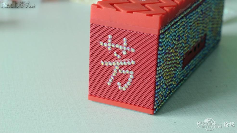 点击查看原图 平安夜送女友的礼物, 亲手DIY为女友打造了一个爱心音箱