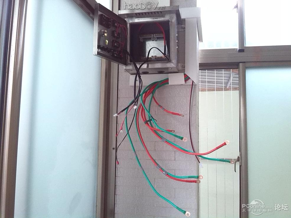 点击查看原图 绿色资源,DIY家用太阳能发电站