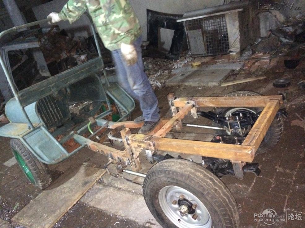 点击查看原图 闭门造车之“永生2号”自制电动越野车 已添加视频 已上牌