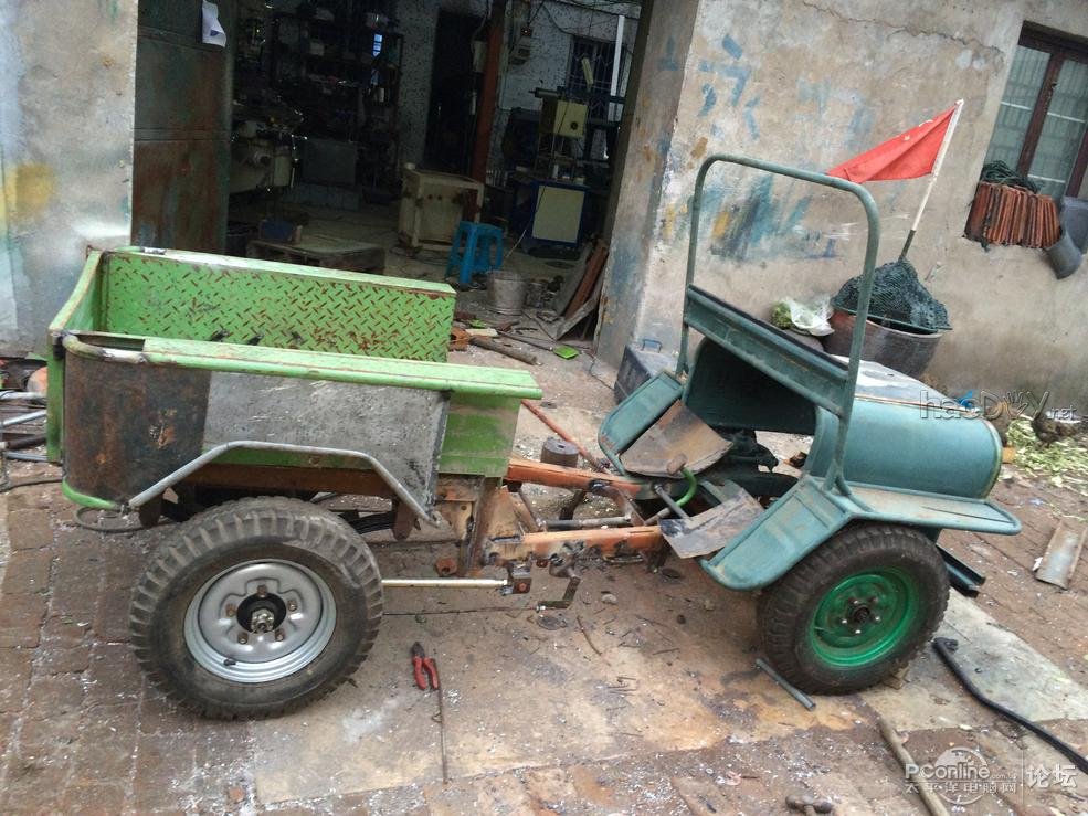 点击查看原图 闭门造车之“永生2号”自制电动越野车 已添加视频 已上牌